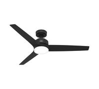 Ventilateur de plafond Galvin Noir 132 cm avec LED Hunter Fans