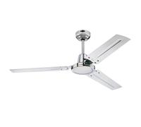 Ventilateur de plafond Industrial Chrome 122 cm Westinghouse