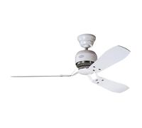 Ventilateur de plafond Industrie II Blanc 132 cm Blanc