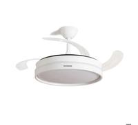 Ventilateur de plafond - INNOVAGOODS - Keteez InnovaGoods - Pales rétractables - LED 48 SMD 72W - 6 vitesses Ø49-104 cm