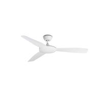 Faro Barcelona 33802 - ISLOT Ventilateur de plafond blanc avec moteur DC