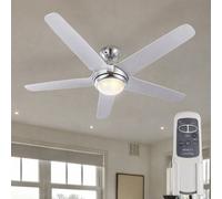 Ventilateur De Plafond Lampe De Plafond LED À Distance Retour 3 Niveaux D 137 CM