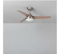 Ventilateur de plafond led neil bois 107cm moteur dc bois 390xø1070 mm Bois