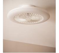 Ventilateur de Plafond LED SMART WIFI RGB+W Zante Ø 50cm de 35W Blanc