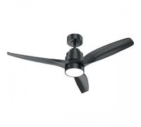 Ventilateur de plafond Lumin'Air Ø90 cm noir AXELAIR