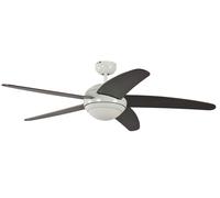 Ventilateur de plafond Melton Blanc / Wenge Pepeo