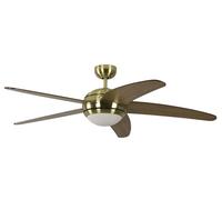 Ventilateur de plafond Melton Laiton / Érable Laiton satiné