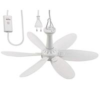 Haushaltsgeräte : Ventilateur de plafond mobile 6 pales à suspendre VT-242.m avec minuteur - 43 cm