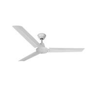 Ventilateur de plafond modèle mini industriel white Puissance : 60w Pales : ø120cm avec régulateur mural edm