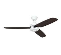 Ventilateur de plafond Night Flight Blanc / Wenge Blanc