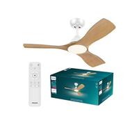 Philips Ventilateur de plafond Olas LED 30 W avec télécommande, vitesse variable