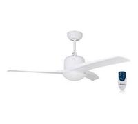 Orbegozo Ventilateur de plafond avec lumière et télécommande 3 pales 105 cm blanc - CP92105