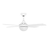 Ventilateur de plafond Orbegozo CPW 04132 Intelligent WiFi Télécommande 3 Vitesses Réversibles LED avec 3 Abat-Jour Silencieux G