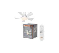 OSRAM HOMELIGHTING Ceiling Fan Leste 445mm 21W CCT Ventilateur de plafond 21 W (Ø) 445 mm avec éclairage, avec télécommande