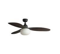 Ventilateur de plafond extérieur Palma DC avec lumière & télécommande Faro