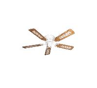 Ventilateur de plafond Pepeo deluxe 105cm blanc