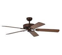 Ventilateur de plafond Potkuri Bronze / Chêne Pepeo