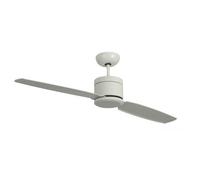 Ventilateur de plafond basse conso Turno avec télécommande Blanc Pepeo