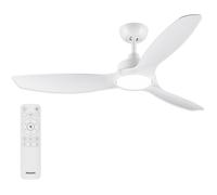 Ventilateur de plafond - Philips - Pales fixes - Lumière blanche réglable -Blanc/Blanc - télécommande incluse