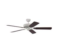 Ventilateur de plafond Potkuri Blanc / Acajou Blanc