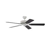 Ventilateur de plafond Potkuri Blanc / Noir Blanc