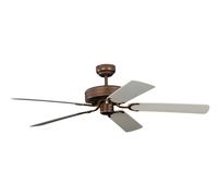 Ventilateur de plafond Potkuri Bronze / Blanc Bronze
