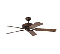 Ventilateur de plafond Potkuri Bronze / Chêne Pepeo