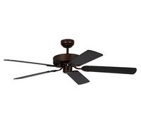 Ventilateur de plafond Potkuri Bronze / Noir Bronze