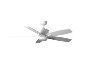 Ventilateur de plafond Prima Blanc 132 cm avec LED Fantasia