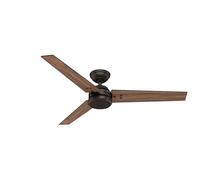 Ventilateur de plafond Interrupteur mural Protos Bronze Ventilateur sans Lumière