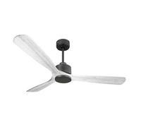 Ventilateur de plafond Réversible Thermostat Wifi Moteur à courant continu Toits en pente Télécommande MadeiraD166C0365211 Noir
