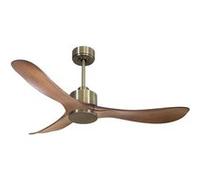 Ventilateur de plafond Réversible Thermostat Wifi Moteur à courant continu Toits en pente Télécommande PURLINE TogianD132C0364769 Dore