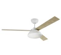 Ventilateur de plafond Rodas DC Blanc 132 cm avec LED Faro