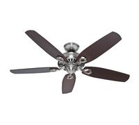 Ventilateur de plafond Builder Elite Nickel Hunter Fans