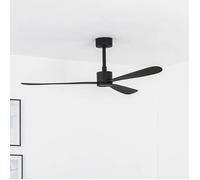 Ventilateur de plafond sans lumière noir Ø 132 cm AMELIA 33761