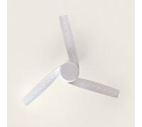 Ventilateur de Plafond Silencieux Eubea 132cm Motor DC Sans Lumière Contrôleur mural + télécommande Bois blanc Bois Blanc Oui
