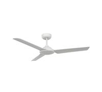 Bayside Somerset Ventilateur de plafond blanc 122 cm avec régulateur mural