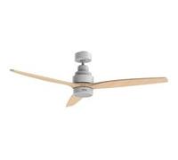 TAURUS - Ventilateur de Plafond Ultra-silencieux Fresko 3B Pure 30W | 6 Vitesses | Mode Été/Hiver | Éclairage LED 3 Tons | Minuterie 8h | Installation Facile | Moteur DC