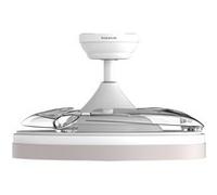 Taurus Ventilateur de plafond Polar Hide & Go 107 cm, pales escamotables, moteur DC 30 W, LED 36 W