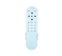 Ventilateur de plafond Télécommande avec commande infrarouge pour lumière et ventilateur 100-265 VAC 6 vitesses 2H/4H Minuterie Fonction inversion Blanc Matériau ABS Contrôleur et émetteur (Remote