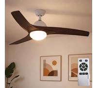 Ventilateur de Plafond Télécommande Minuteur Vor-Rücklauf Lumière Du Jour LED