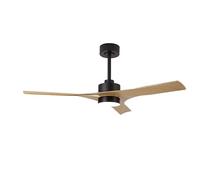 Ventilateur de plafond Thai bois-noir LED 30 W