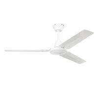 Ventilateur de plafond Tristar ll 122 cm sans commande Blanc