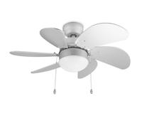 AudioSonic Ventilateur de plafond VE-5810 50 W 76 cm Argenté