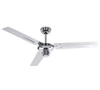 Ventilateur de plafond Tristar Z Chrome 122 cm Chrome / Nickel brillant