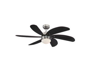 Ventilateur de plafond Turbo Swirl Chrome 105 cm Westinghouse