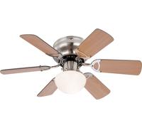 Ventilateur de plafond Ugo 76 cm Hêtre / Graphite GLOBO