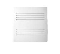 Ventilateur de plafond ultra-mince et silencieux for cuisine salle bain, extracteur intégré, 30 x cm