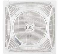 Ventilateur de plafond Westinghouse Windsquare (Ø x H) 36 cm x 21 cm Couleur des pales: blanc Couleur du boîtier (détails): blanc