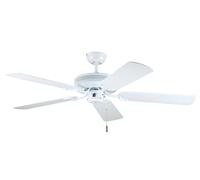 Ventilateur de plafond White Eagle Slimline avec tirette Deko-Elektro